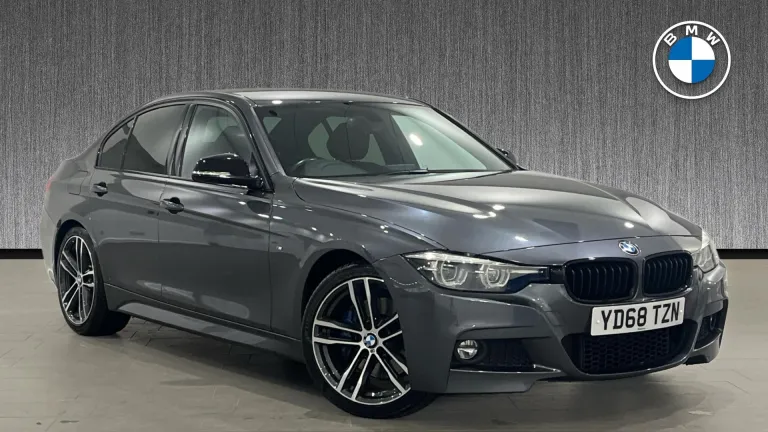 BMW 3 Series 2.0 320i M Sport Shadow Edition Auto Euro 6 (s/s) 4dr (YD68TZN) - Hero Image