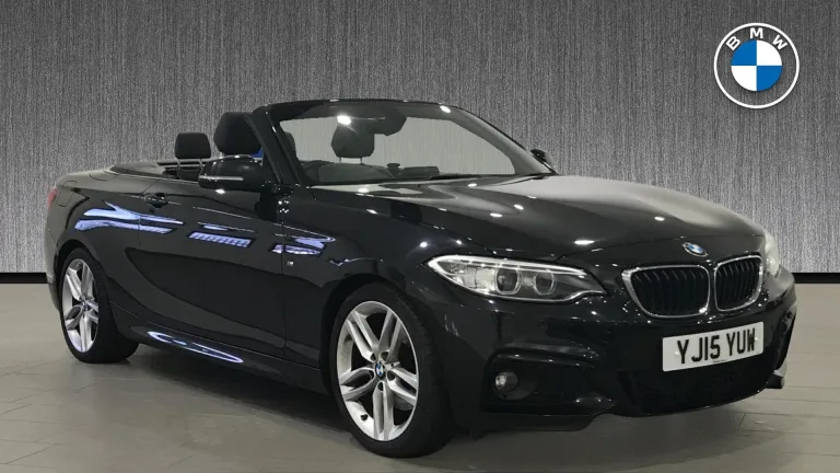 BMW 2 Series 2.0 220d M Sport Euro 6 (s/s) 2dr (YJ15YUW) - Hero Image