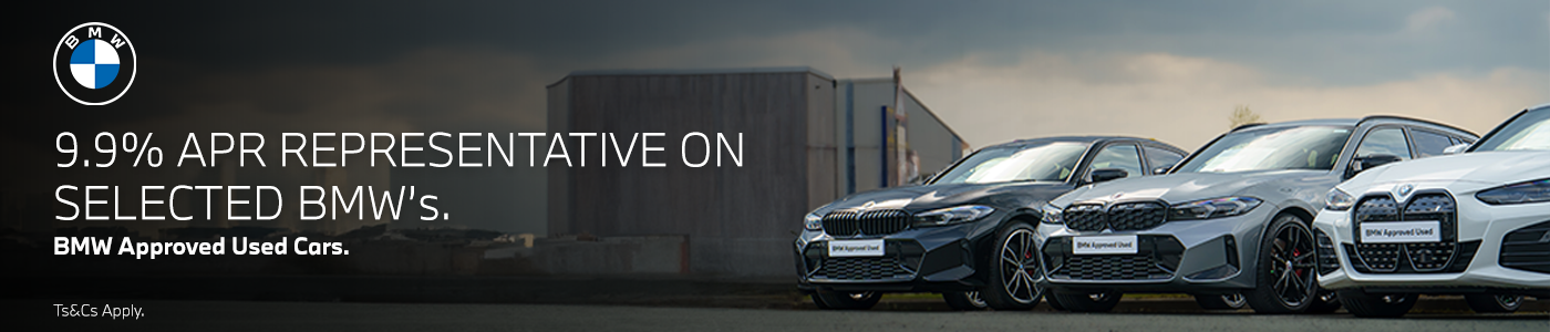 Q1 25 - BMW Used - 9.9% APR - Desktop Banner