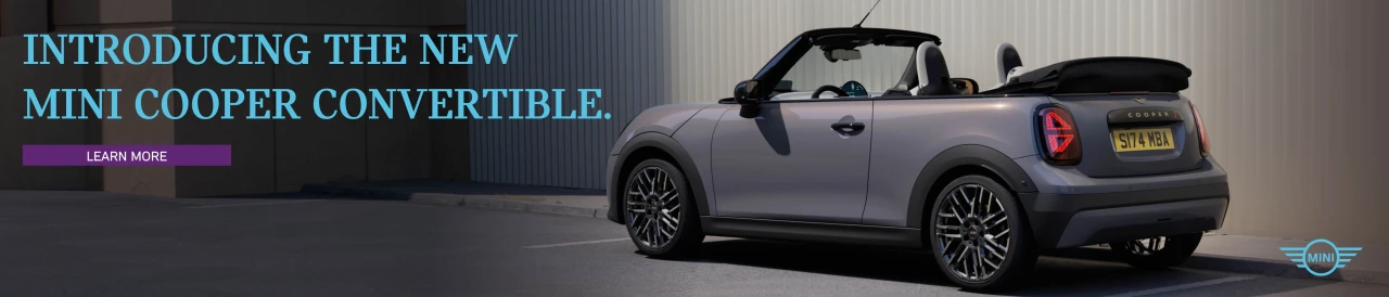 New MINI Cooper Convertible Banner