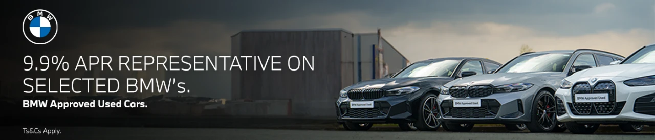 Q1 25 - BMW Used - 9.9% APR Banner