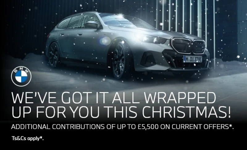 HJ BMW New Car Christmas Campaign Banner Mobile