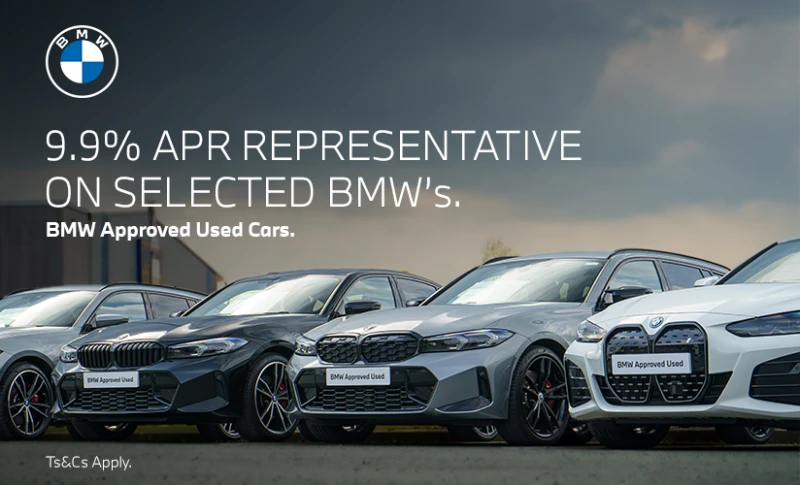 Q1 25 - BMW Used - 9.9% APR Banner Mobile