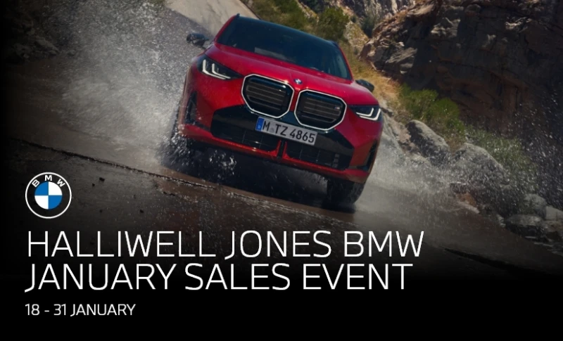 BMW January Sale Event Banner Mobile