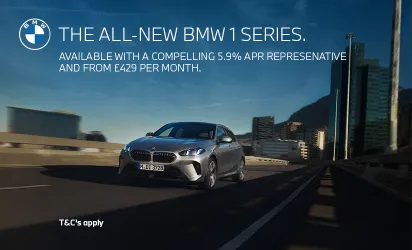 BMW 1 Series offer Banner - Mobile Banner
