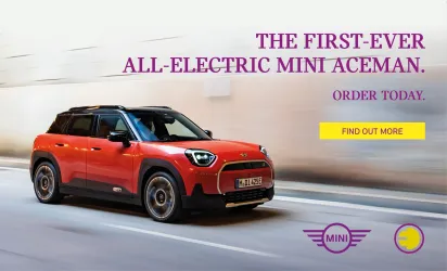 The First-Ever All-Electric MINI Aceman - Mobile Banner