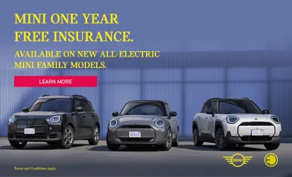 MINI Free Insurance - Mobile Banner