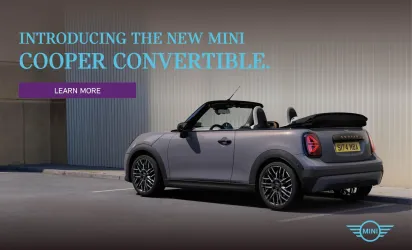 New MINI Cooper Convertible - Mobile Banner