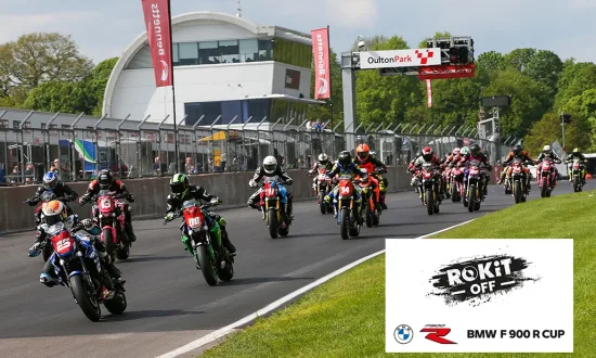 ROKiT OFF announced a new Title Sponsor for the 2025 BMW F 900 R Cup