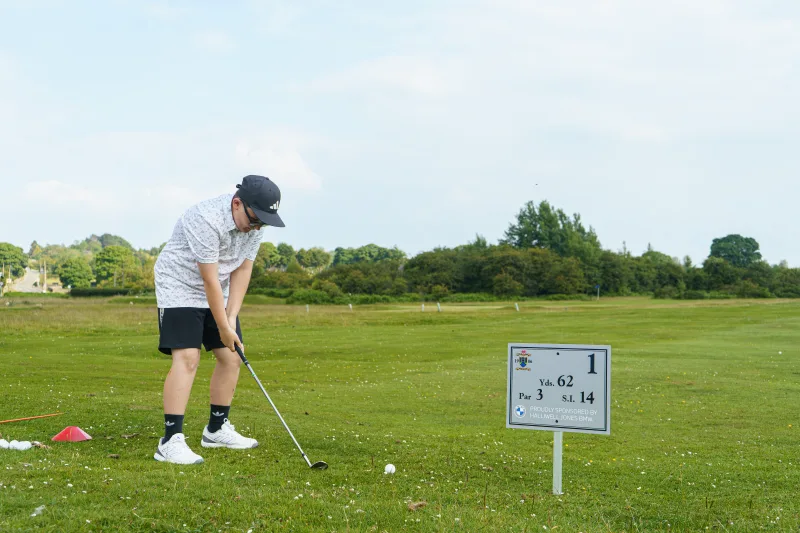 Holywell Golf Club join the Halliwell Jones BMW Junior Golf Academy - Image 296907/3