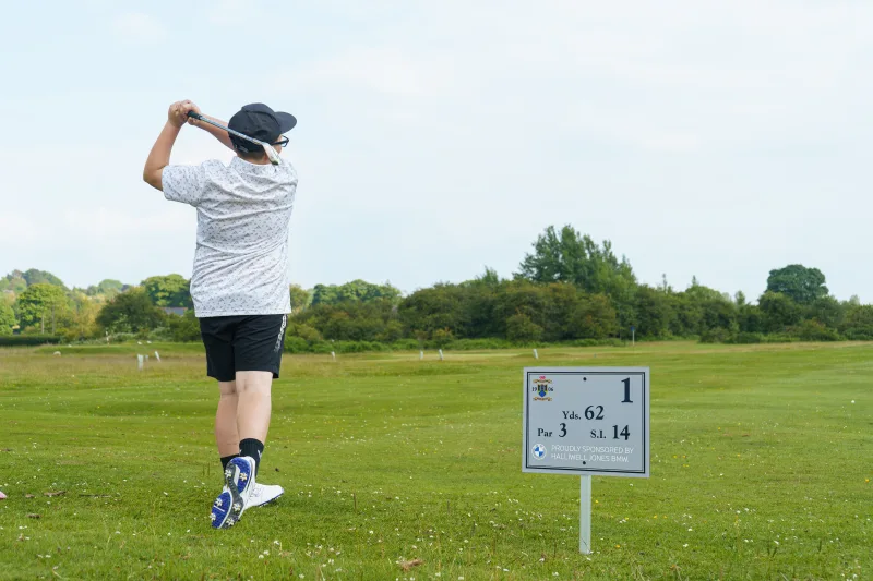 Holywell Golf Club join the Halliwell Jones BMW Junior Golf Academy - Image 296907/6