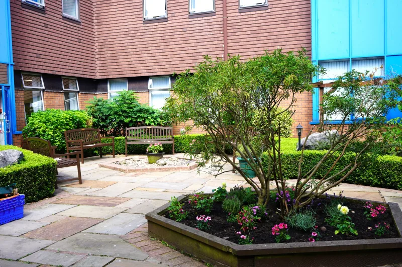 Halliwell Jones MINI Team Spruces Up Garden at Countess of Chester Hospital - Image 416876/7