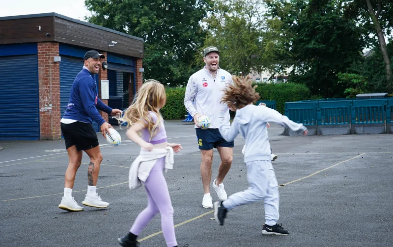 Halliwell Jones Supports Warrington Wolves Foundation Summer Camp - Image 419784/3