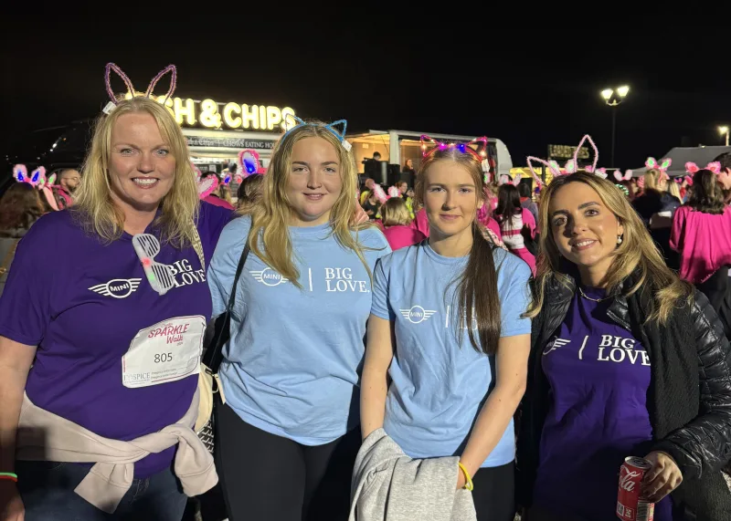 The Halliwell Jones MINI Team Shines at Chester Sparkle Walk for Hospice of the Good Shepherd - Image 422093/3