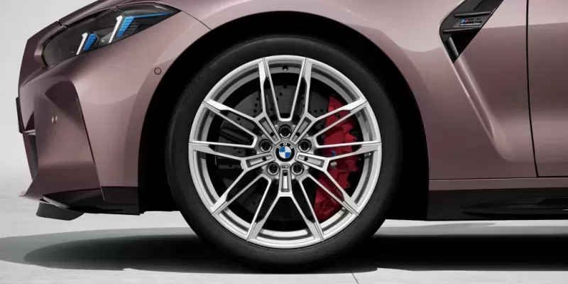 Lighter wheels for enhanced driving dynamics.