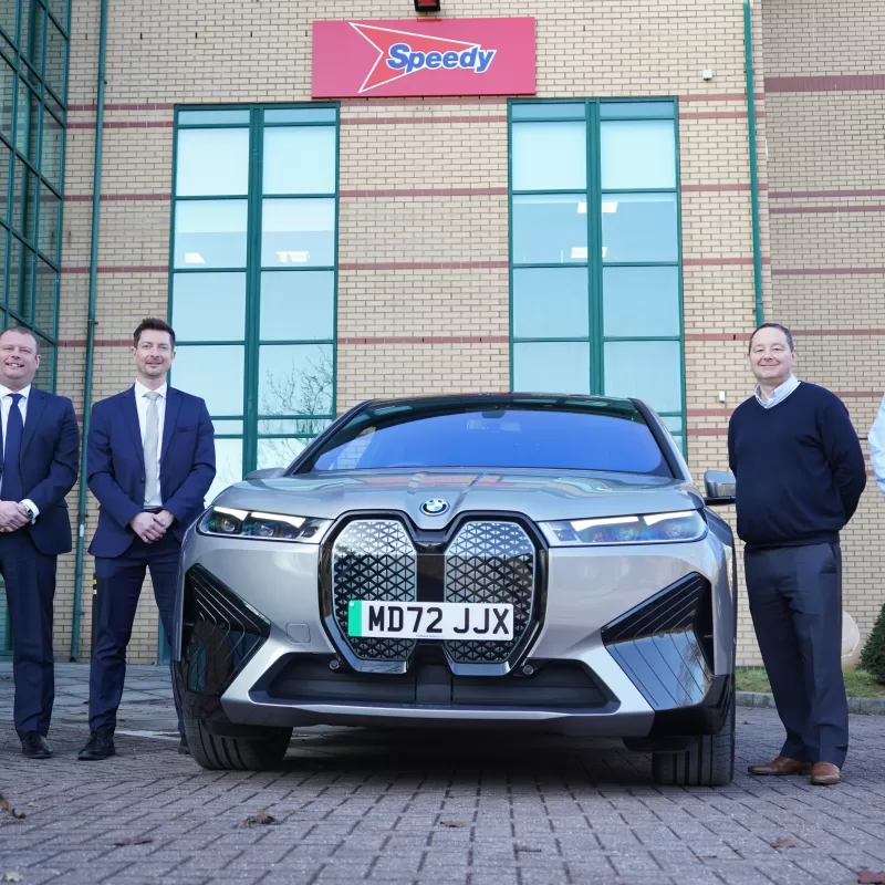Halliwell Jones join forces with Speedy Hire for the Greenfleet EV Rally