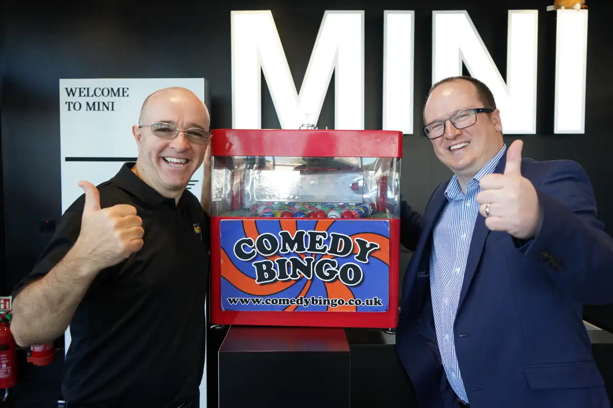 Halliwell Jones MINI and Comedy Bingo are joining forces to help unite people during winter - Image 11