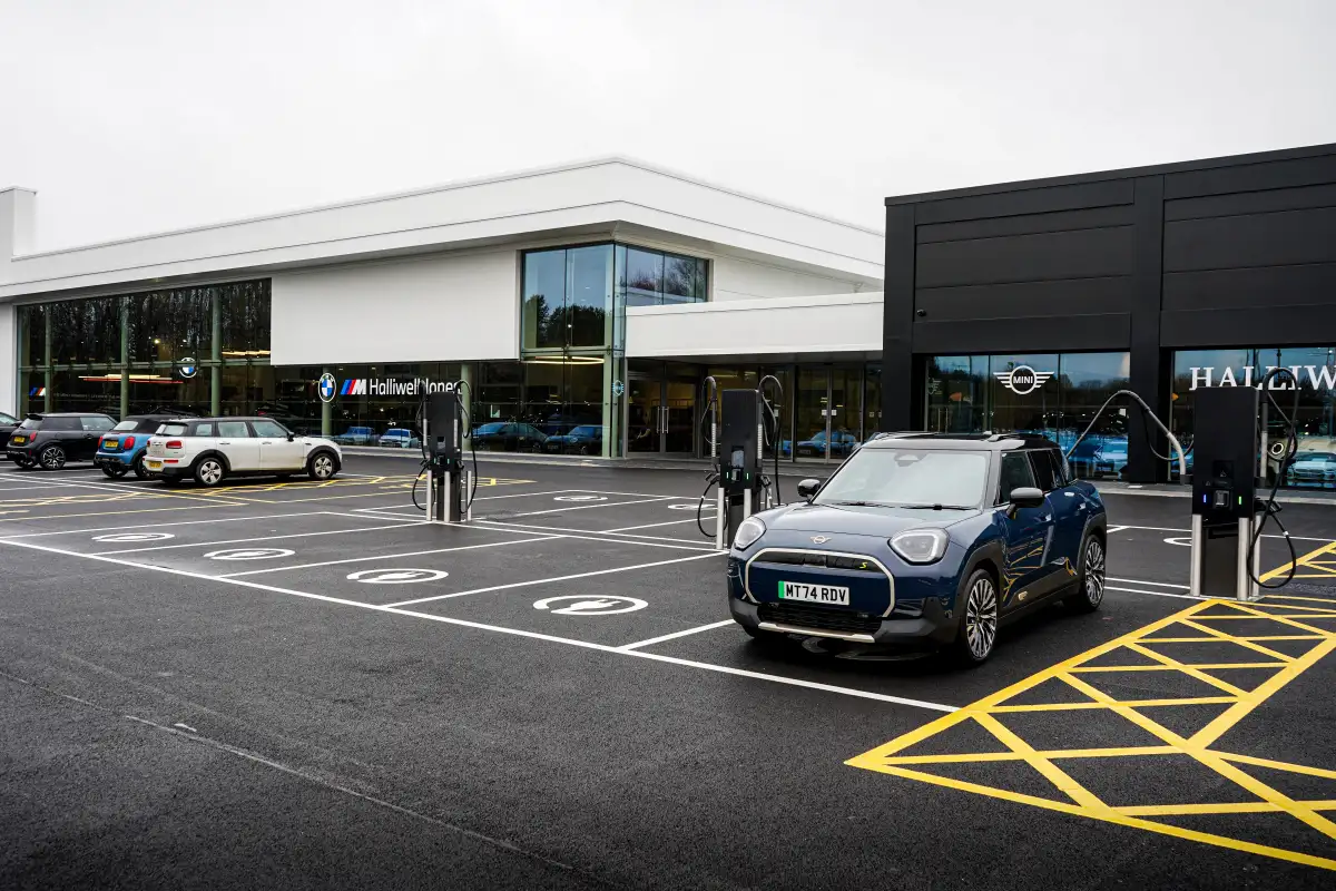 Customer Parking & Charging Stations