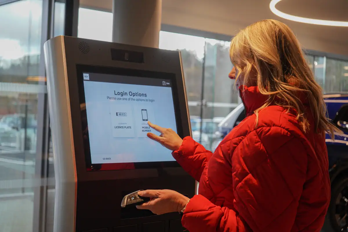 Self-Check In Machine