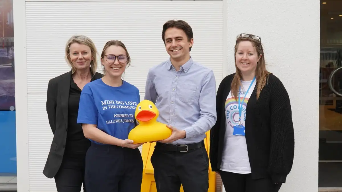 Another year another Duck Race for the Countess of Chester Hospital