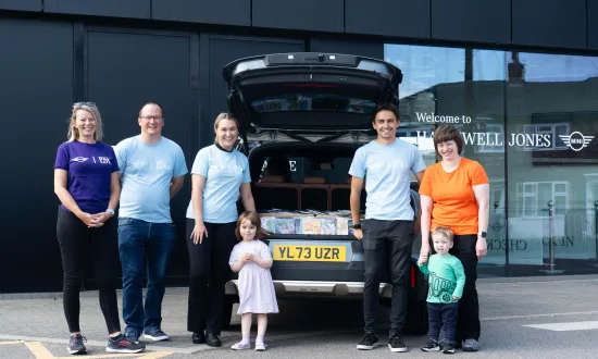 Halliwell Jones MINI and The Little Listener's Bookshop Hide 500 Children's Books Across Warrington and St. Helens