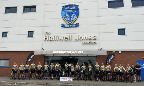 Supporting Warrington Wolves Foundation on Their Magic Weekend Journey