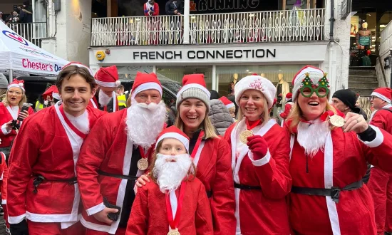 Chester Santa Dash 2023